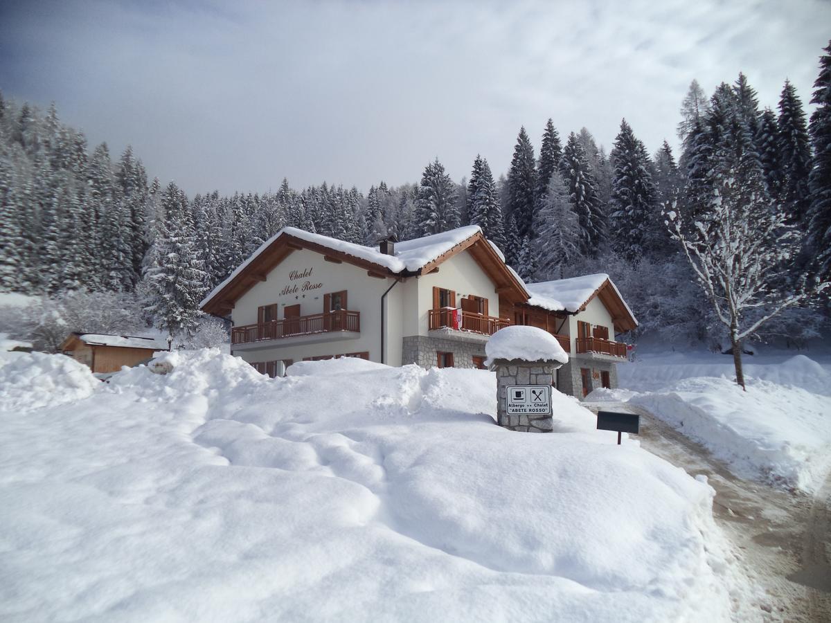 Albergo Chalet Abete Rosso Castello Tesino Esterno foto